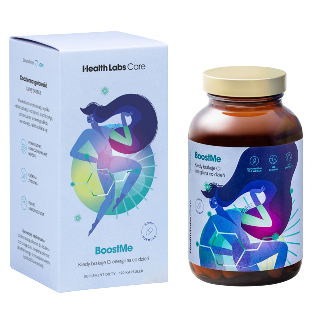 BoostMe Health Labs Care - suplement diety 120 kapsułek