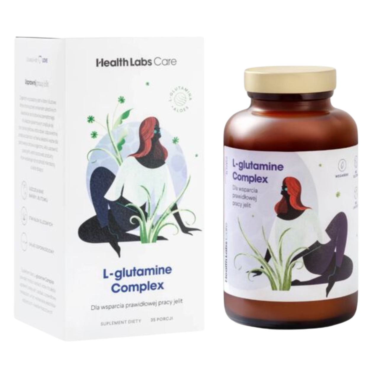 L-glutamine Complex Health Labs Care - suplement diety 35 porcji