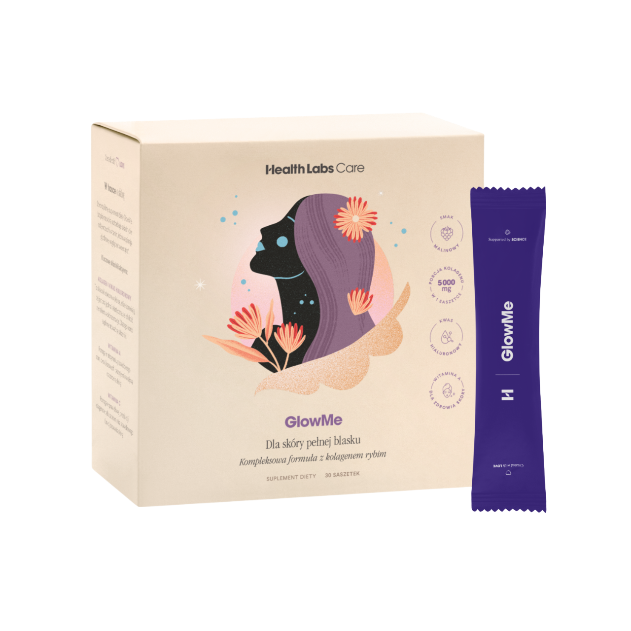 GlowMe Health Labs Care - suplement diety 30 saszetek