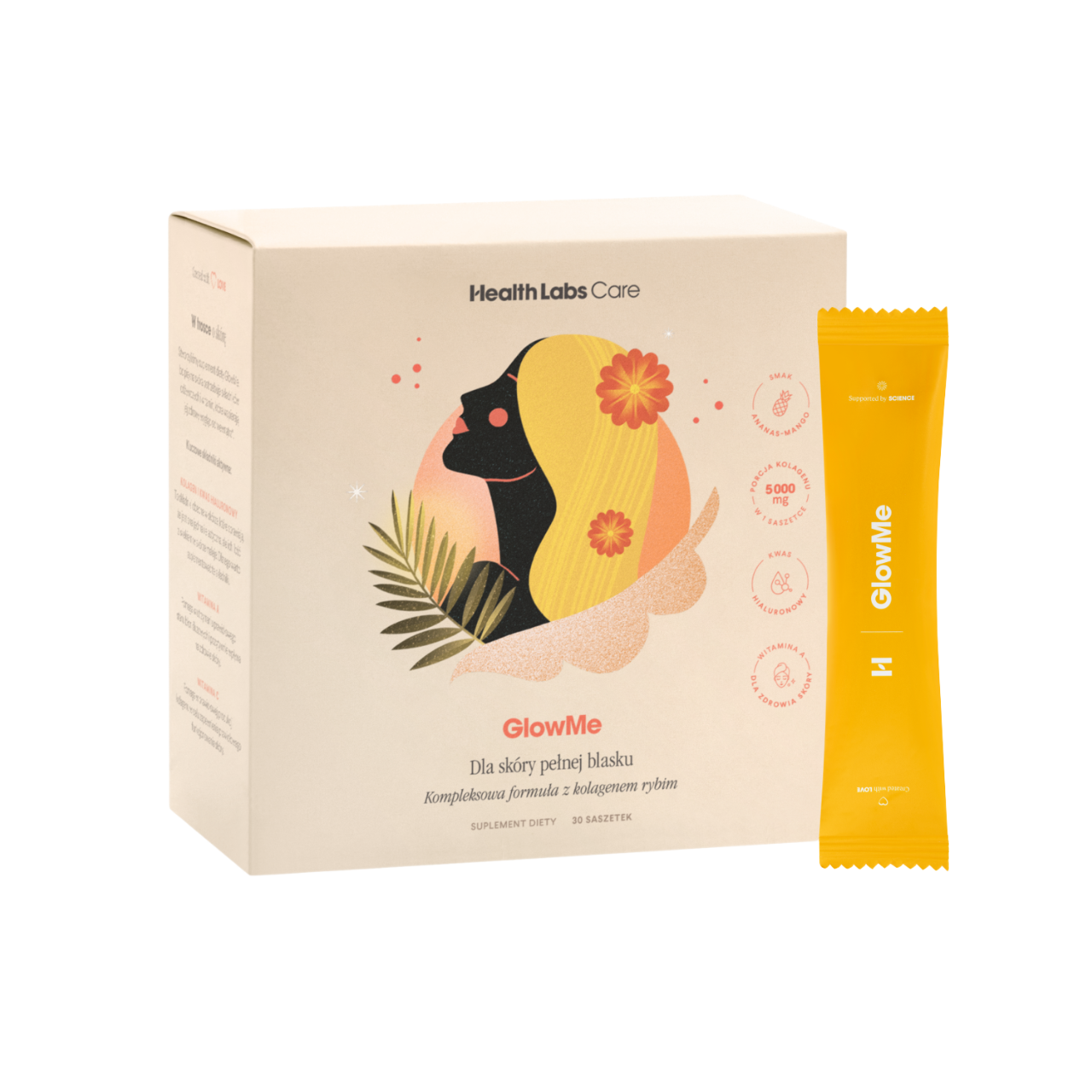 GlowMe Health Labs Care - suplement diety 30 saszetek