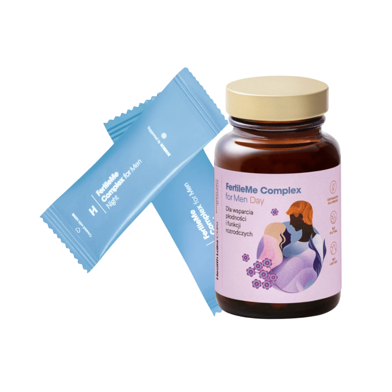 FertileMe Complex for Men Health Labs Care - suplement diety 30 porcji