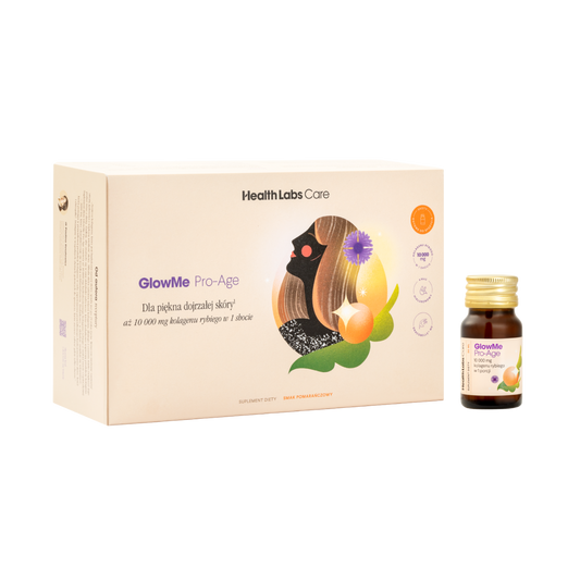 GlowMe PRO-AGE+ shoty Health Labs Care - suplement diety 15 shotów