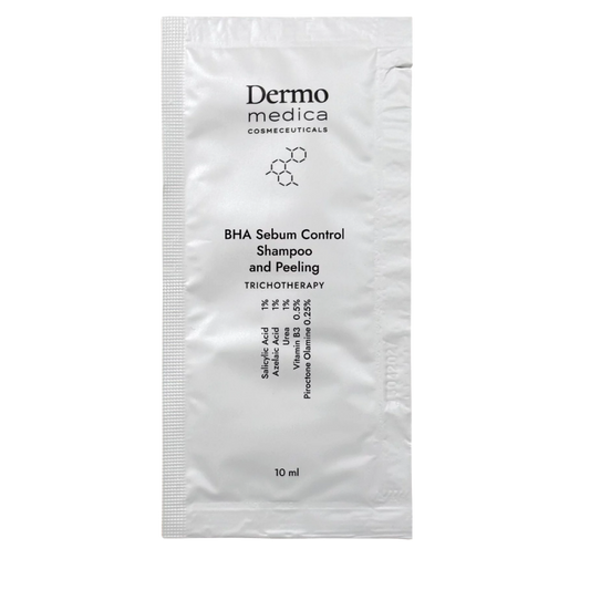 BHA Sebum Control Shampoo and Peeling Dermomedica - szampon i peeling trychologiczny