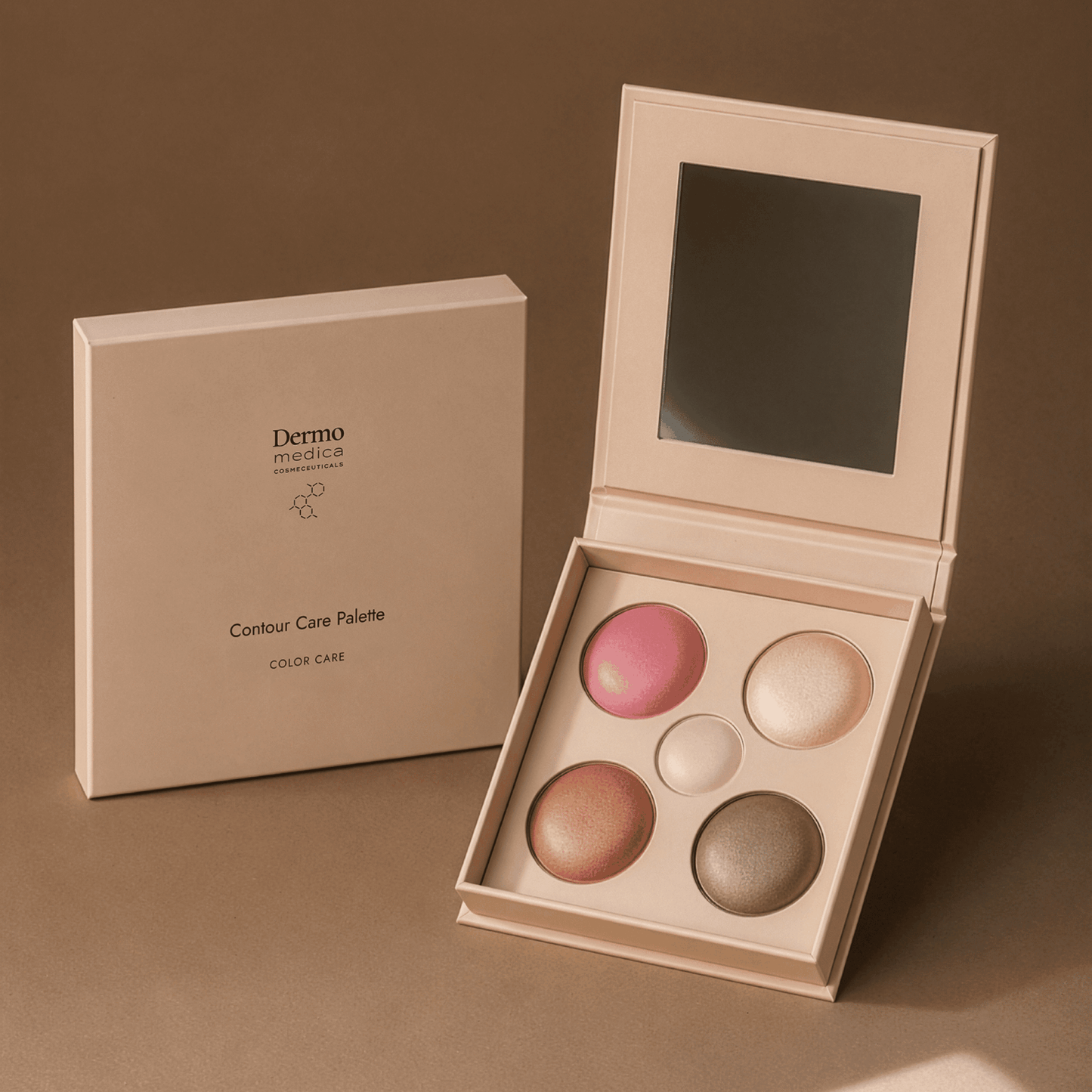 Contour Care Palette Dermomedica – paleta do konturowania twarzy i makijażu oka