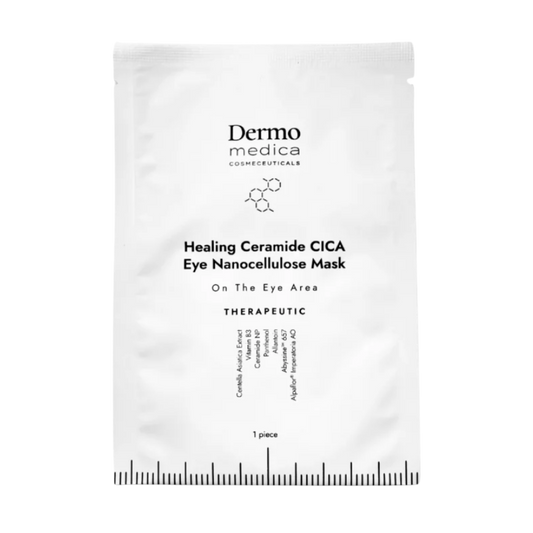Healing Ceramide CICA Eye Nanocellulose Mask On The Eye Area Dermomedica 1 szt - maska w płachcie