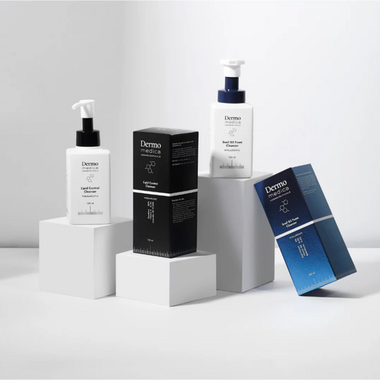 Zestaw Lipid Control Cleanser 150 ml + Snail B5 Foam Cleanser 150 ml Dermomedica