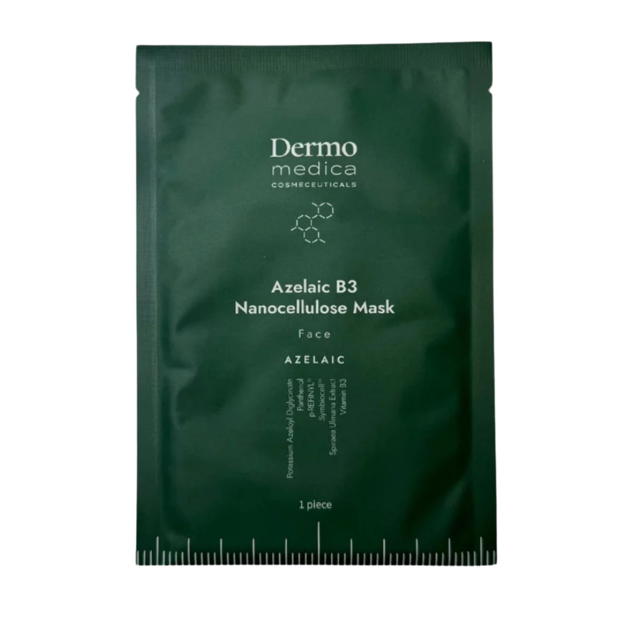 Azelaic B3 Nanocellulose Mask Face Dermomedica 1 szt - maska w płachcie