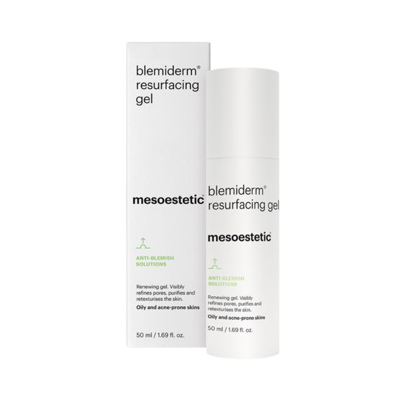 Blemiderm resurfacing gel Mesoestetic 50 ml – złuszczający żel do cery z niedoskonałościami