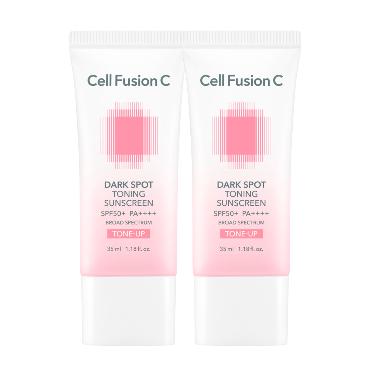 Dark Spot Toning Sunscreen SPF50+ PA++++ 2 x 35 ml Cell Fusion C