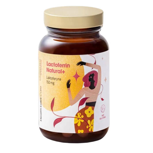 Lactoferrin Natural+ Health Labs Care - suplement diety 30 kapsułek