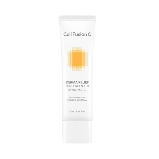 Derma Relief Sunscreen100 SPF 50+/PA+++ Cell Fusion C 2 x 35 ml