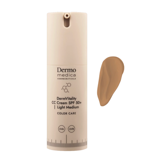DermVitality CC Cream SPF 50+ Dermomedica - Koloryzujący krem korygujący