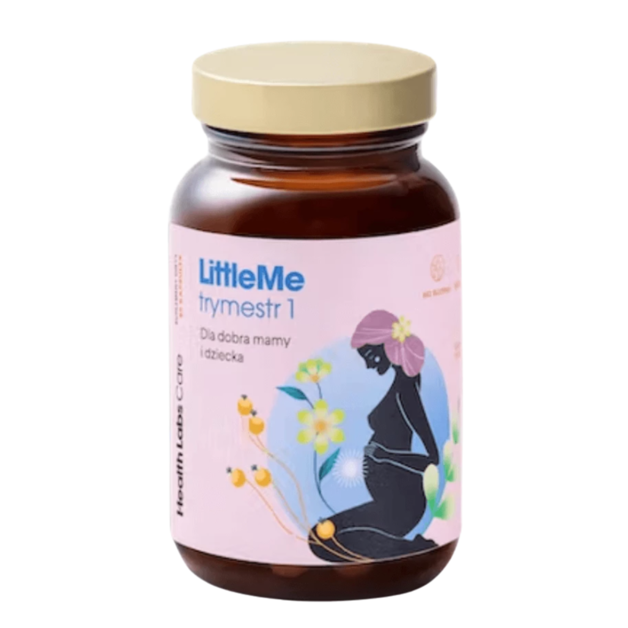 LittleMe Trymestr 1 Health Labs Care - suplement diety 60 kapsułek