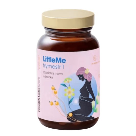 LittleMe Trymestr 1 Health Labs Care - suplement diety 60 kapsułek