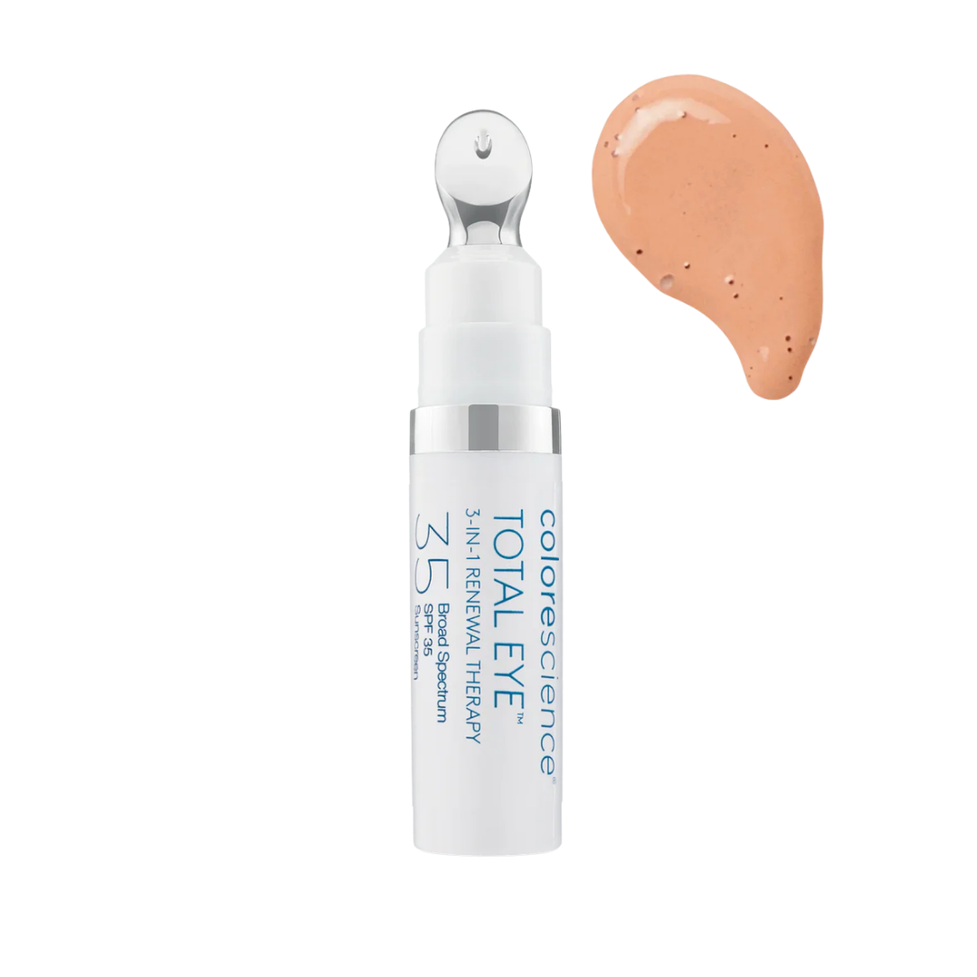 Colorescience Total Eye® 3-in-1 SPF 35 - korektor pod oczy z filtrem i pielęgnacją 7 ml