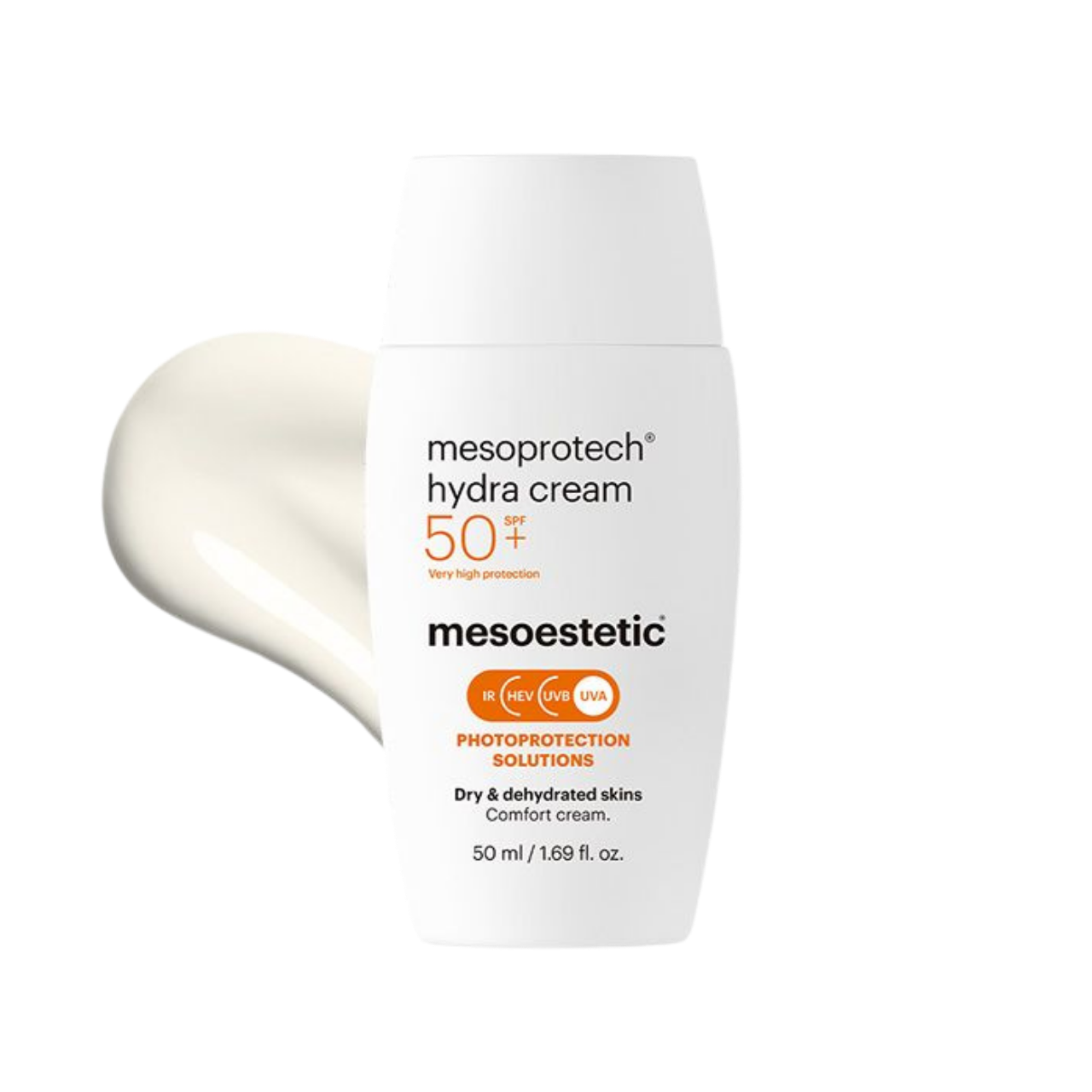 Mesoprotech hydra cream SPF50+ Mesoestetic 50 ml – nawilżający krem ochronny SPF 50+