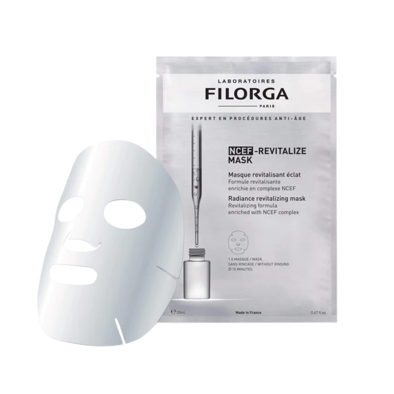 NCEF-Revitalize Mask Filorga - maska polirewitalizująca w płacie