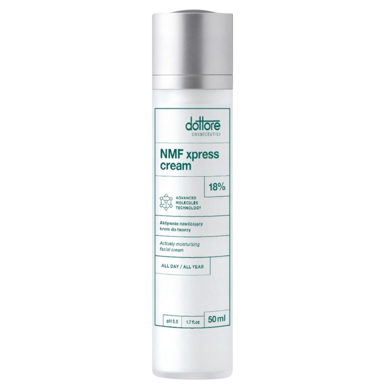 NMF xpress cream Dottore 50 ml – aktywnie nawilżający krem do twarzy