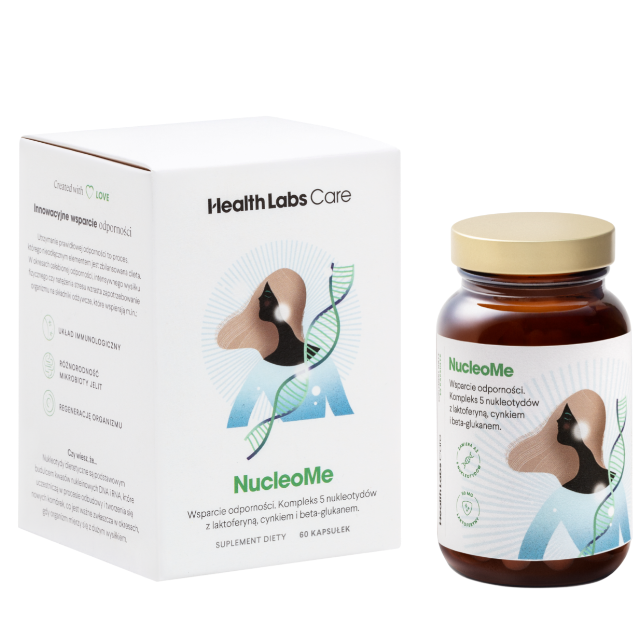 NucleoMe Health Labs Care - suplement diety 60 kapsułek