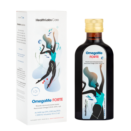 OmegaMe FORTE Health Labs Care - suplement diety 160 ml