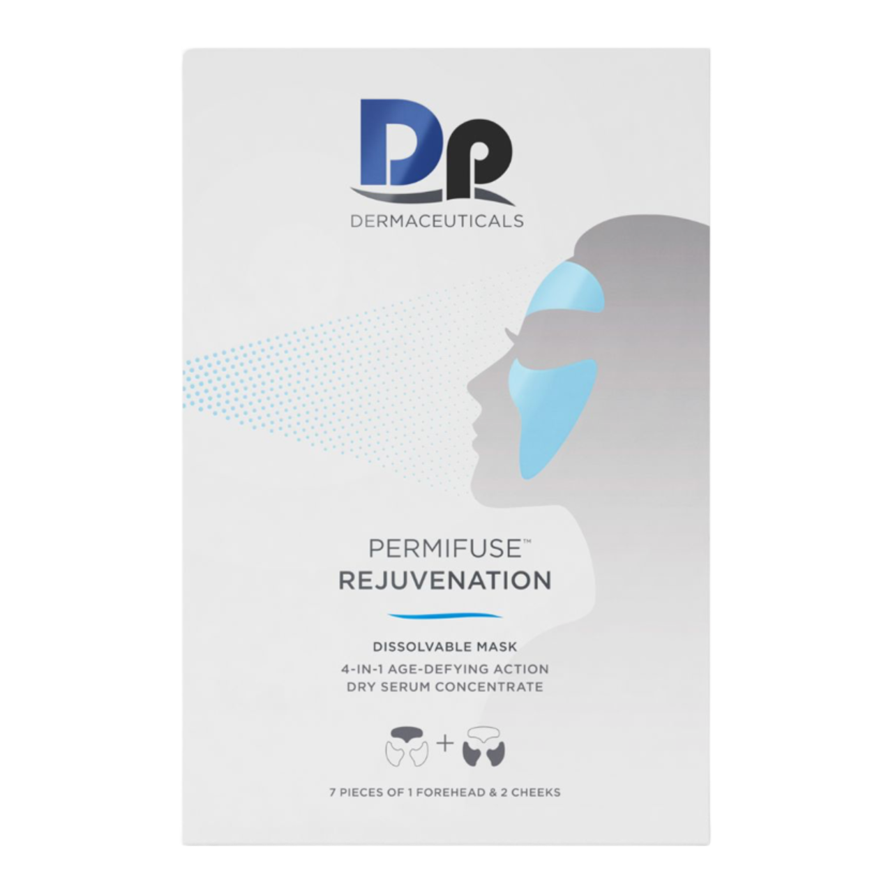 Permifuse™ Rejuvenation Mask DP Dermaceuticals 7 szt. - rozpuszczalna maska przeciwstarzeniowa