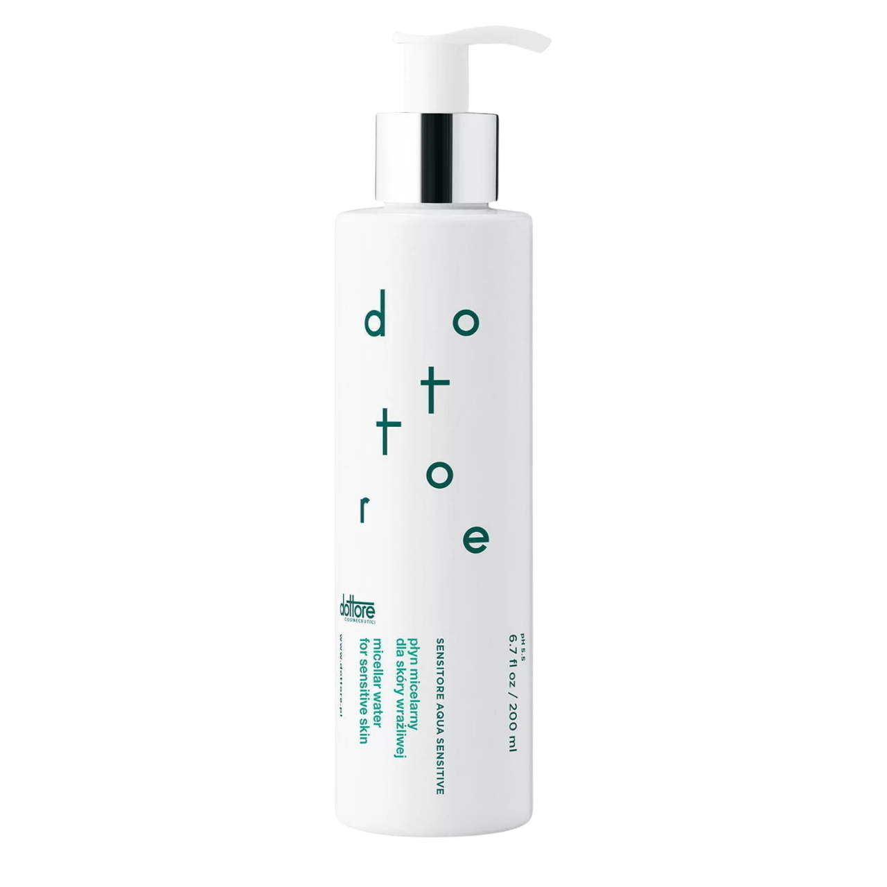 Sensitore aqua sensitive Dottore 200 ml – płyn micelarny dla skóry wrażliwej