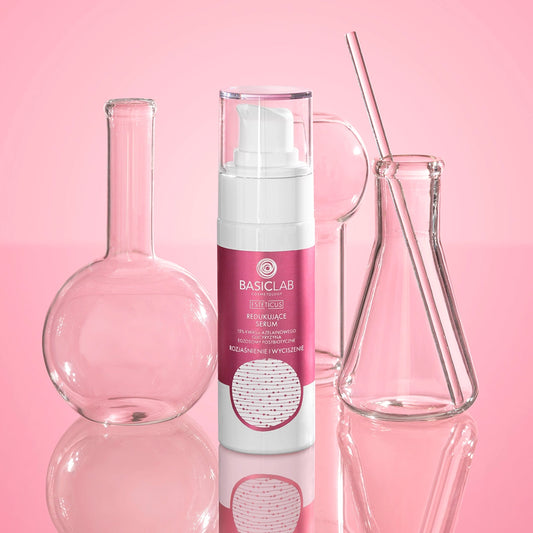 Redukujące serum 15% kwasu azelainowego BasicLab 30 ml – rozjaśnienie i wyciszenie