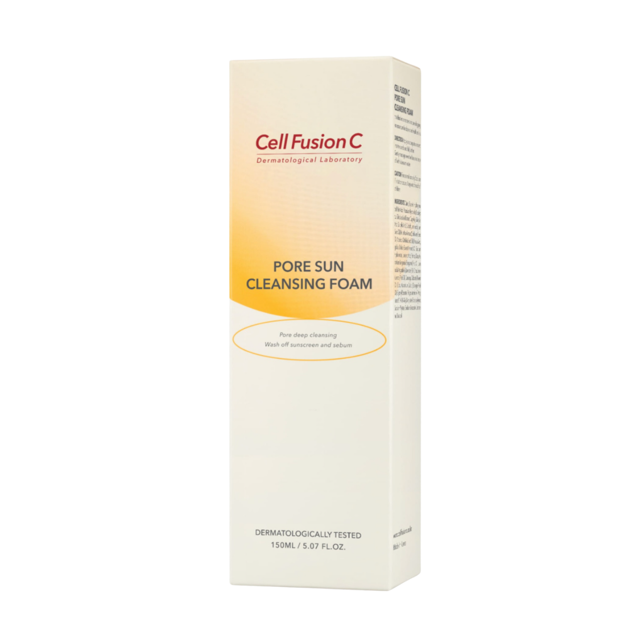 Pore Sun Cleansing Foam Cell Fusion C 150 ml - pianka oczyszczająca