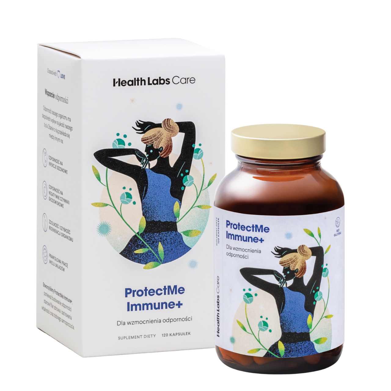 ProtectMe Immune+ Health Labs Care - suplement diety, 120 kapsułek