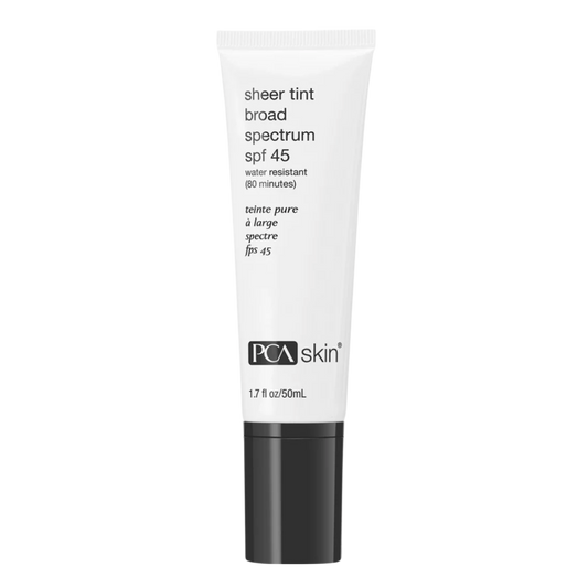 Sheer Tint Broad Spectrum SPF 45 PCA Skin 50 ml - tonujący krem z filtrem