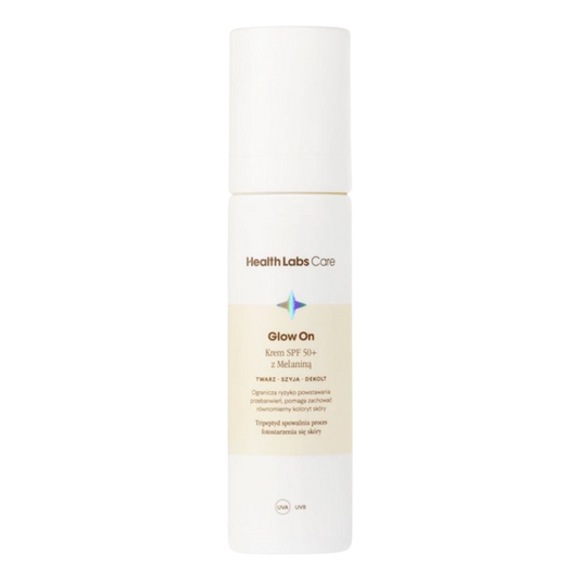 Krem SPF 50+ z melaniną Glow On Health Labs Care 50 ml