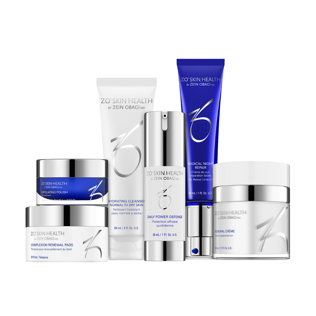 Aggressive Anti-Aging Program ZO Skin Health - intensywny zestaw przeciwstarzeniowy 6 produktów