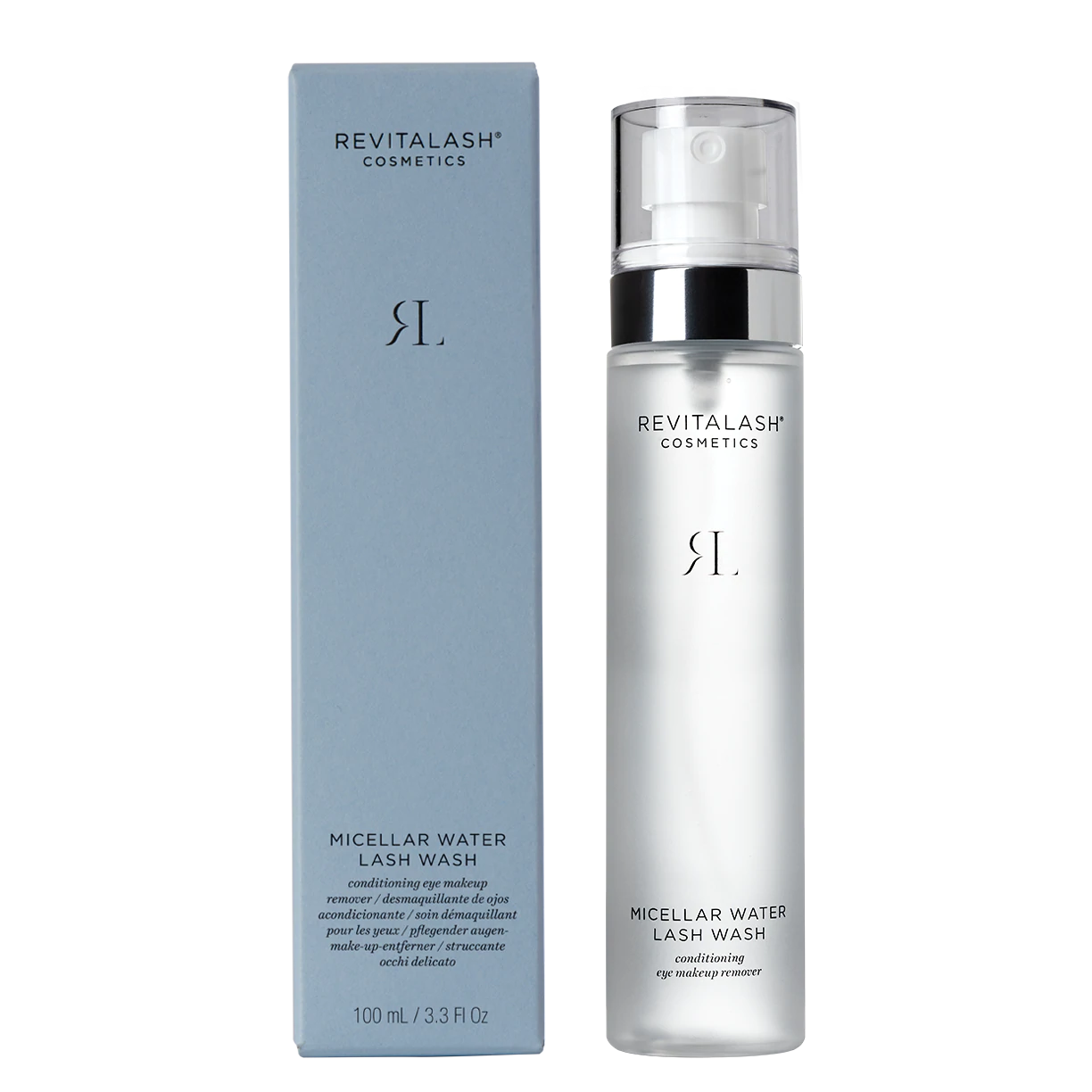 Micellar Water Lash Wash RevitaLash – pielęgnujący płyn micelarny do demakijażu oczu, rzęs i brwi