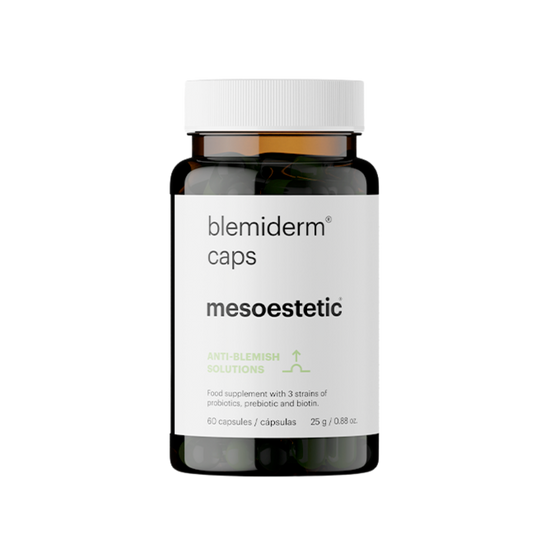 Blemiderm caps Mesoestetic 60 kaps. – suplement na skórę z niedoskonałościami