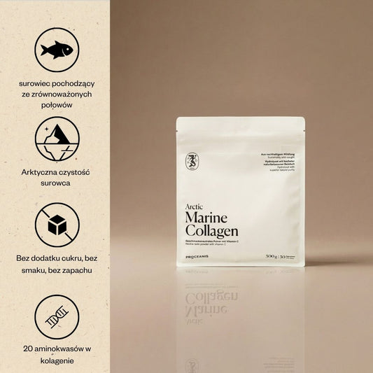 Proceanis Arctic Marine Collagen - kolagen z dorsza w proszku, suplement diety 300 g