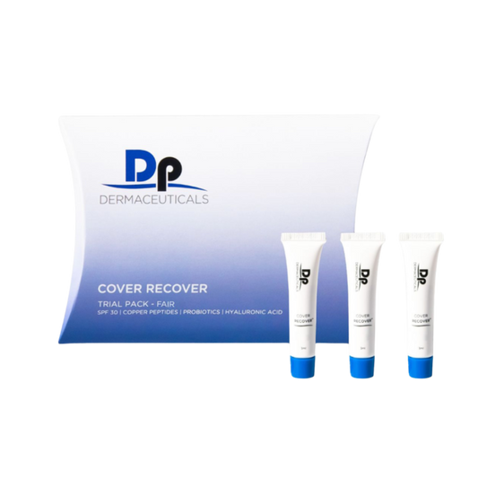 Cover Recover DP Dermaceuticals 3 x 3 ml - podkład medyczny z kolorem SPF30