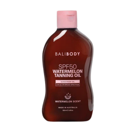Watermeleon Tanning Oil SPF50 Bali Body 100 ml – olejek do opalania SPF50 o zapachu arbuza