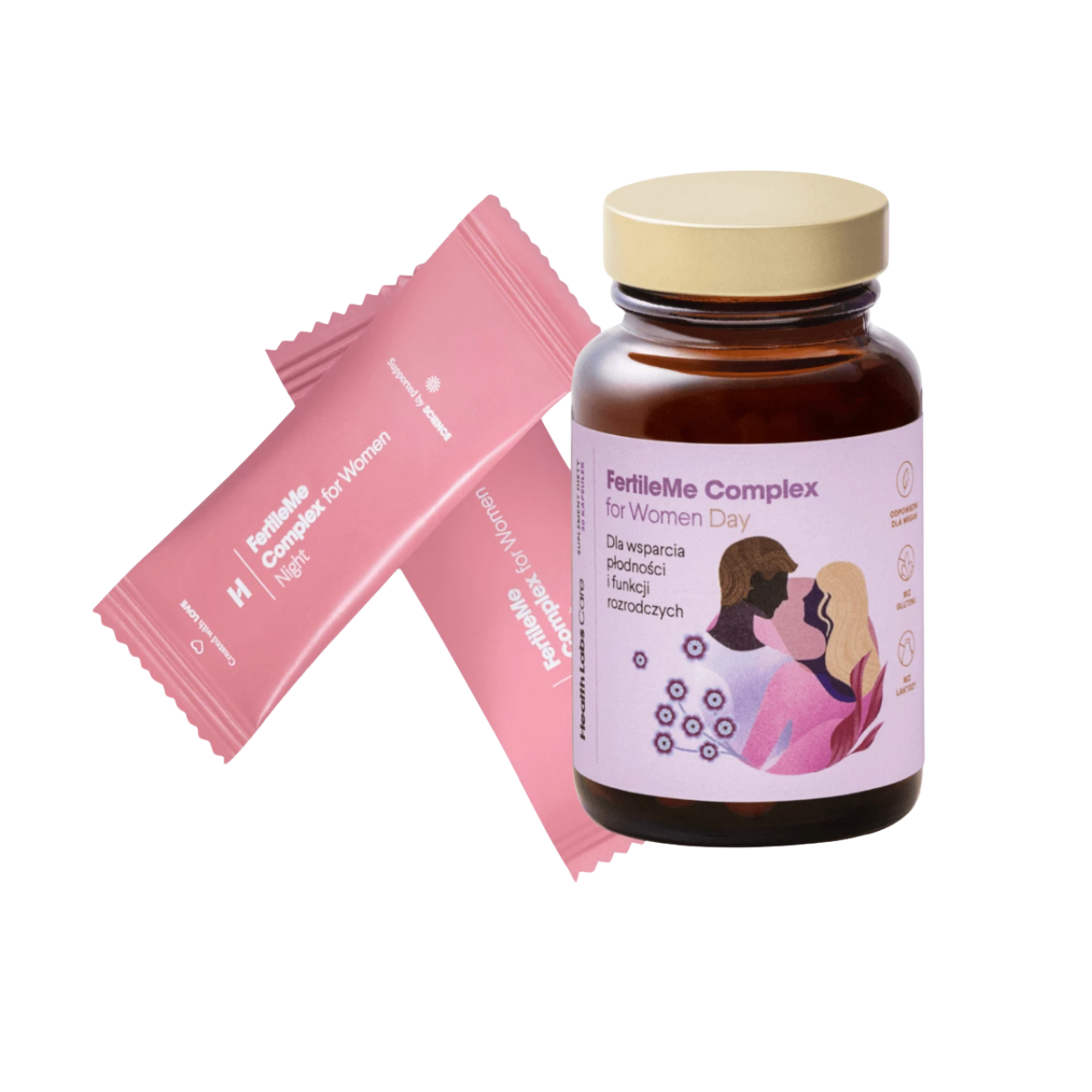FertileMe Complex for Women Health Labs Care - suplement diety 30 porcji
