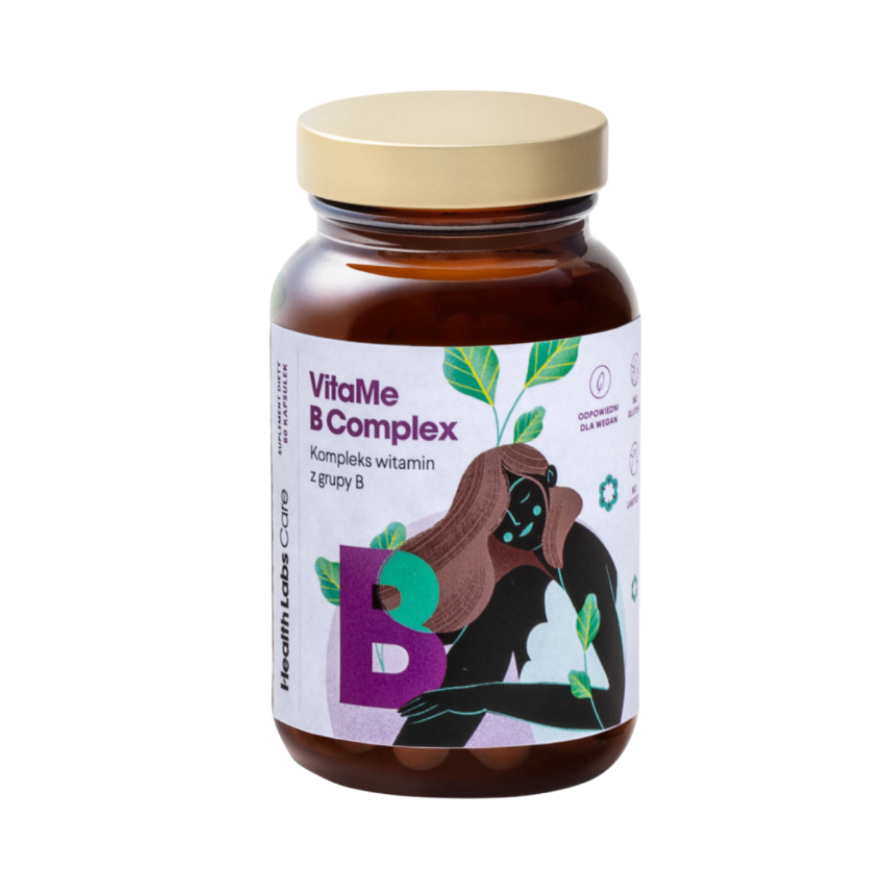 Vitamin B Complex Health Labs Care - suplement diety 60 kapsułek