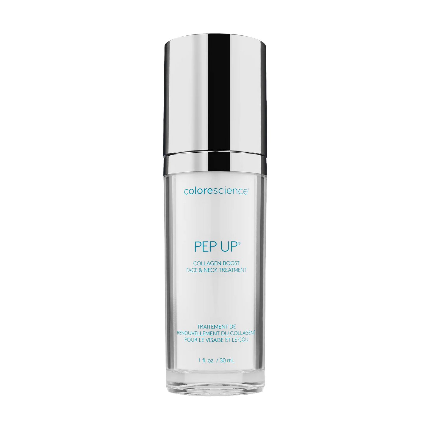 Pep Up® Collagen Boosting Treatment Colorescience 30 ml – kolagenowa kuracja do twarzy i szyi