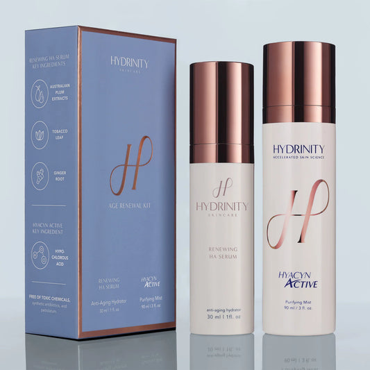 Age Renewal Kit Hydrinity – zestaw przeciwstarzeniowy nawilżająco-odmładzający