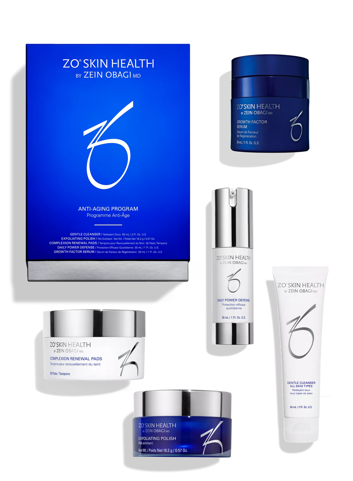 ZO Skin Health Anti-Aging Program - zestaw przeciwzmarszczkowy 5 produktów