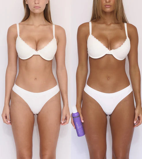 Deep Violet Express Self Tan Bali Body 225 ml – ekspresowy samoopalacz na bazie fioletowej