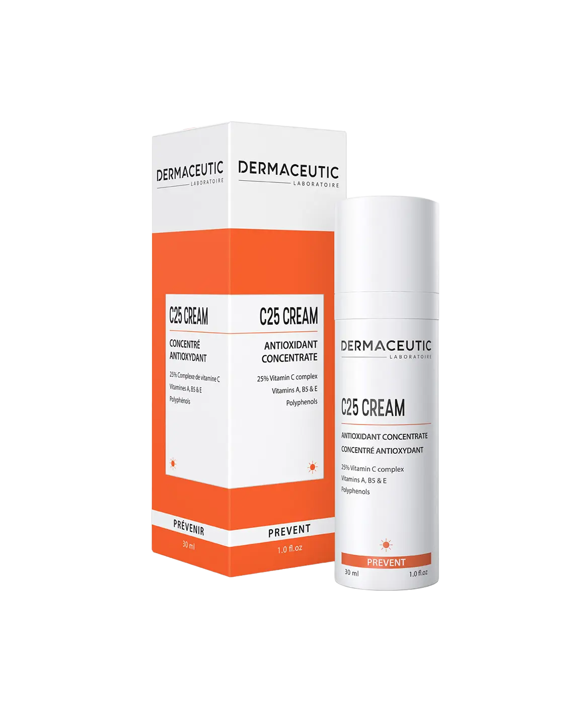Dermaceutic C25 Cream, silnie antyoksydacyjny koncentrat z witaminą C