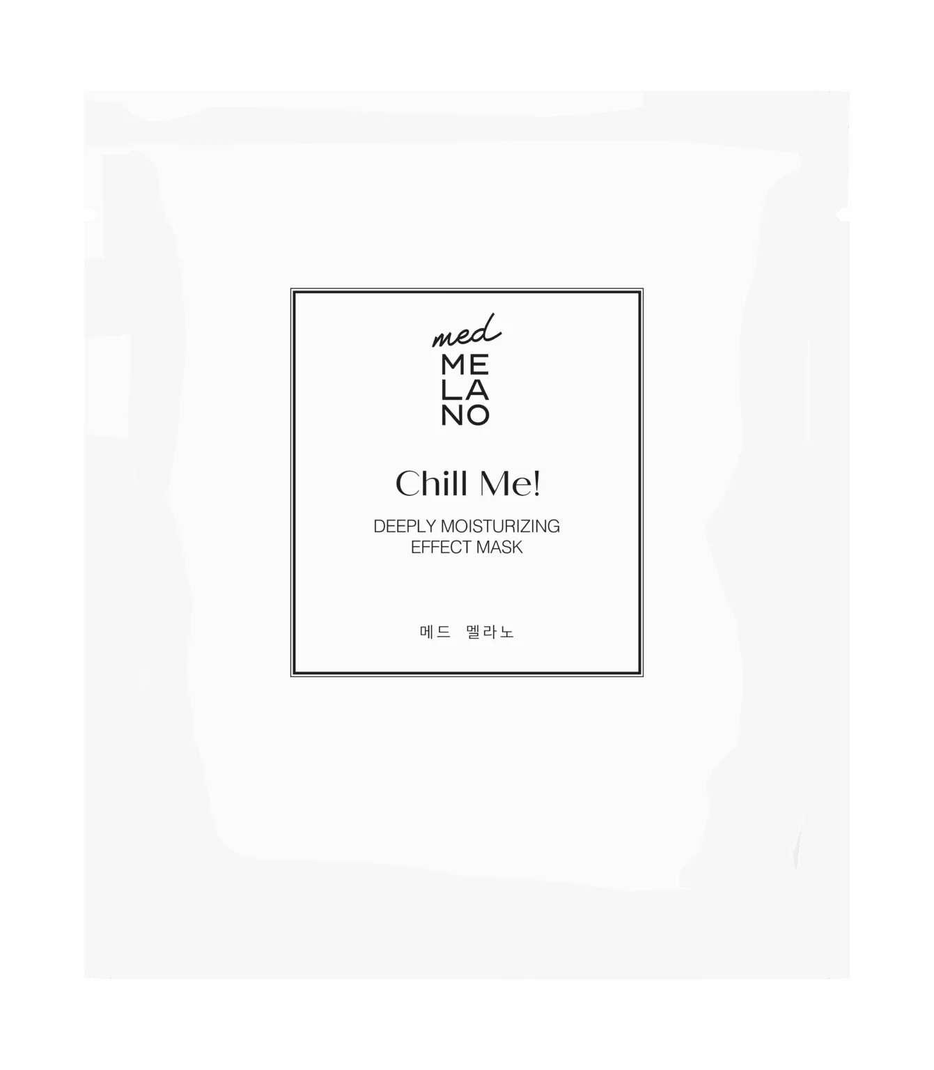 Chill Me! MedMelano 25,5 g – chłodząca, głęboko nawilżająca maska w płacie