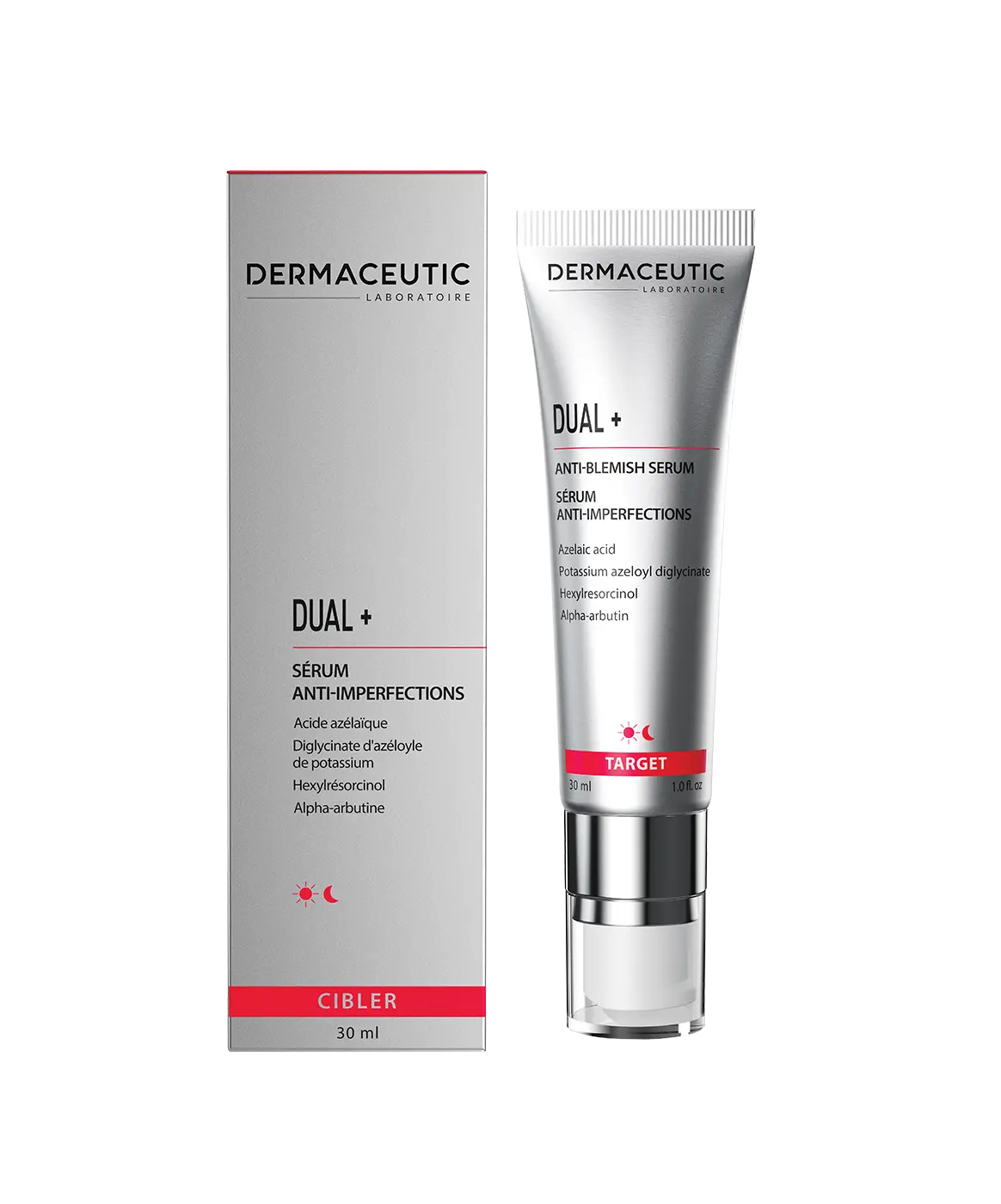 Dual + Dermaceutic 30 ml - zaawansowane serum przeciw niedoskonałościom i przebarwieniom