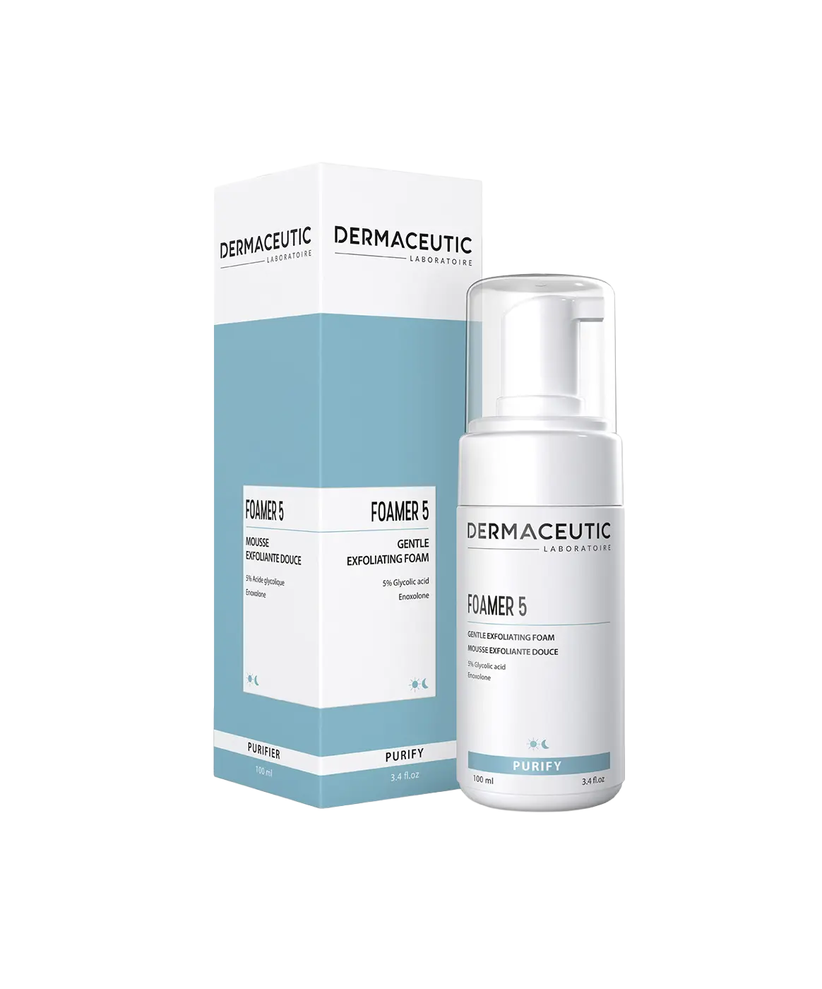 Foamer 5 Dermaceutic 100 ml - Delikatna pianka złuszczająca z kwasem glikolowym