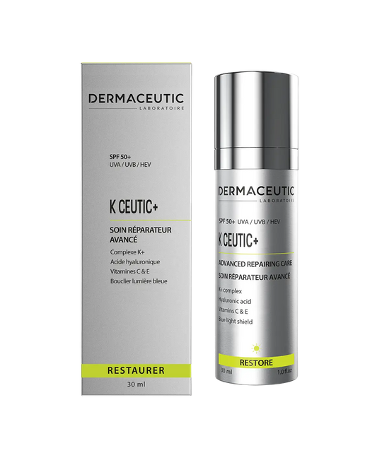 K Ceutic+ Dermaceutic 30 ml - Zaawansowany krem regenerująco-ochronny z SPF 50