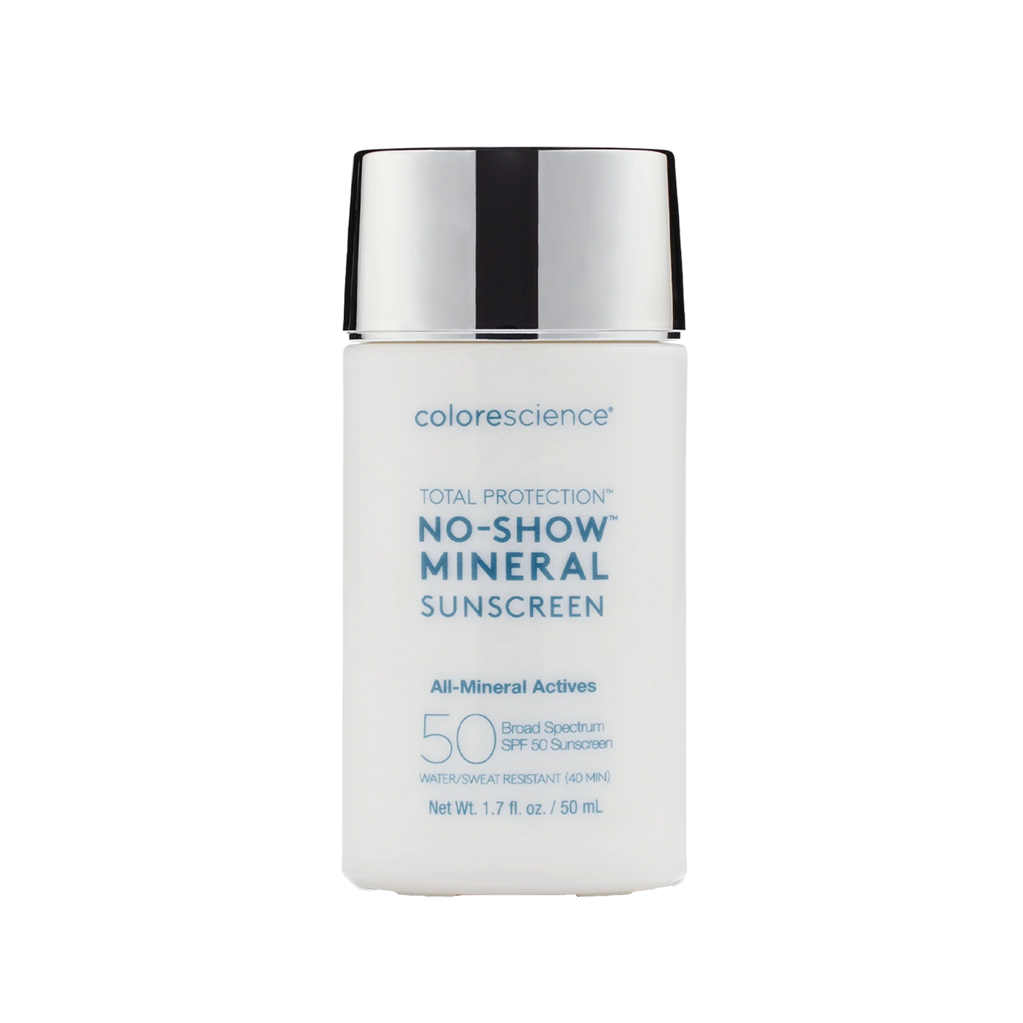 No-Show™ Mineral Sunscreen SPF 50 Colorescience – bezbarwny mineralny krem ochronny do twarzy i ciała