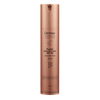 Dermomedica Peptide Mineral Cream SPF 50, mineralny krem z filtrem z peptydami